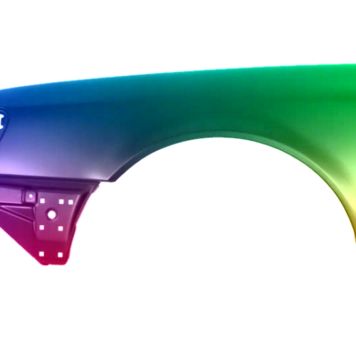 Stænkskærm til venstre til AUDI A6 C4 1994-1997 Lakeret i ønsket farve NY