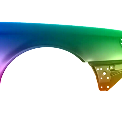 Stænkskærm højre til AUDI A6 C4 1994-1997 Lakeret i ønsket farve NY