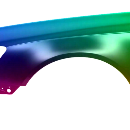 Stænkskærm venstre til AUDI A6 C6 2004-2008 aluminium lakeret i ønsket farve NY