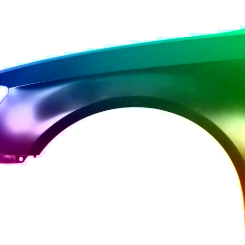 Stænkskærm til venstre til AUDI A6 C7 2011-2018 Lakeret i ønsket farve NY