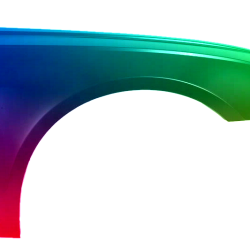 Stænkskærm højre til AUDI A6 C8 fra 2018 – malet i ønsket farve NY