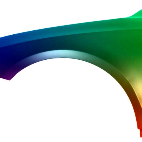 Stænkskærm venstre til AUDI Q5 8R 2009-2016 Lakeret i ønsket farve NY