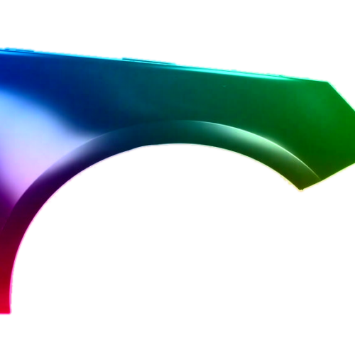 Stænkskærm højre til Audi A1 10-15 Lakeret i ønsket farve NY