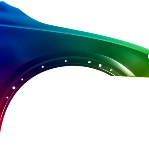 Stænkskærm højre til Audi Q3 10-18 Lakeret i ønsket farve NYT