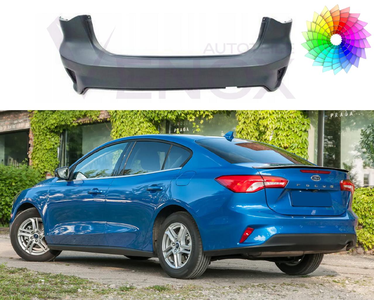 Bagkofanger til Ford Focus Mk4 fra 2018 Lim. Lakeret i den ønskede farve - Image 2