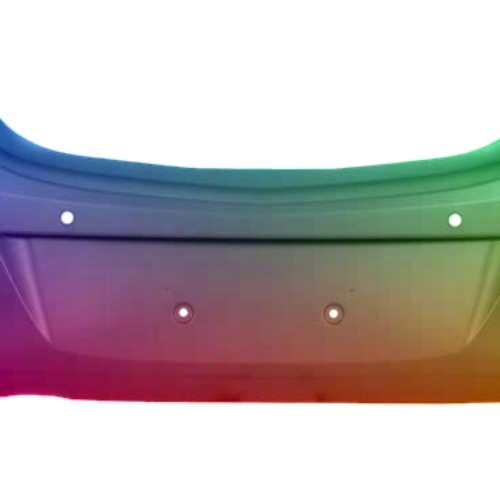 Bagkofanger til Opel Corsa D 2006-2015 5-dørs PDC Lakeret i ønsket farve