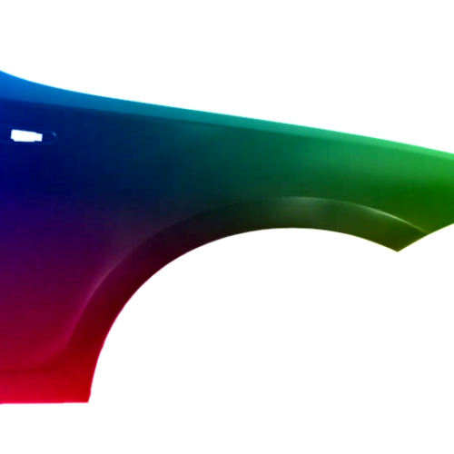 Stænkskærm FRONT RIGHT til BMW E81 E82 E87 E88 04-13 MALET I FARVEN EFTER DIT VALG