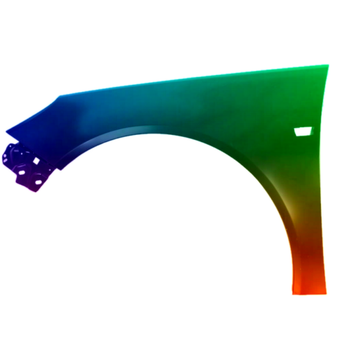 Stænkskærm VENSTRE FRONT Til Opel Insignia 08-17 MALET FARVE EFTER DIT VALG