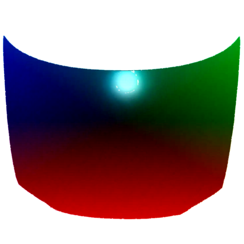 Motorhjelm til Vw Passat B5 FL 2000-2005 Lakeret i ønsket farve Ny