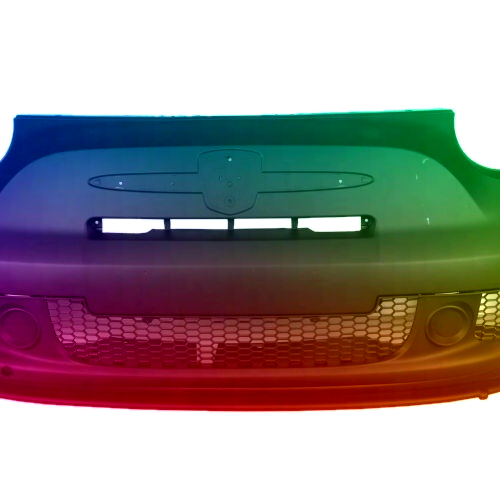 Forkofanger til Fiat 500 (312) Abarth 07-15 Lakeret i ønsket farve NY