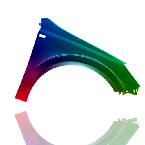 Stænkskærm foran til højre til Opel Astra H 03-12 LACKERET I FARVE EFTER EGET VALG