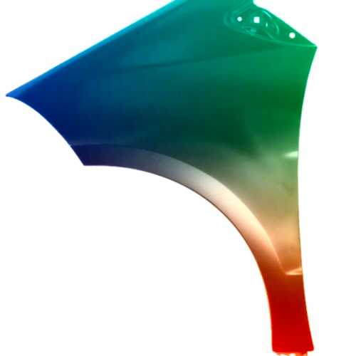 Stænkskærm til venstre til Mercedes A-Klasse W169 2004-2012 Lakeret i ønsket farve NYT