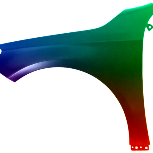 Stænkskærm til venstre til Mercedes A-Klasse W176 12-18 Lakeret i ønsket farve