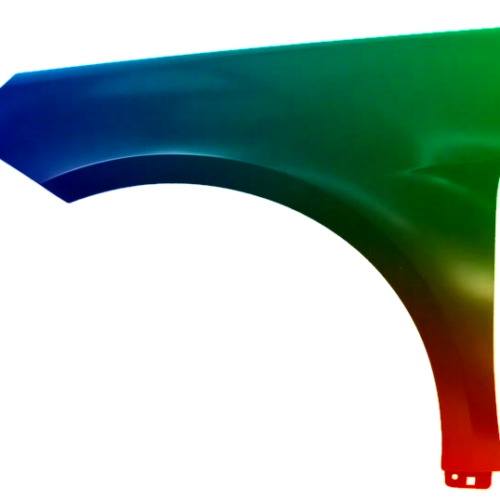 Stænkskærm til venstre til Mercedes B-klasse W245 2008-2011 Lakeret i ønsket farve