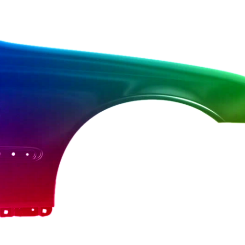 Stænkskærm højre til Mercedes C-Klasse W203 2000-2007 Lakeret i ønsket farve