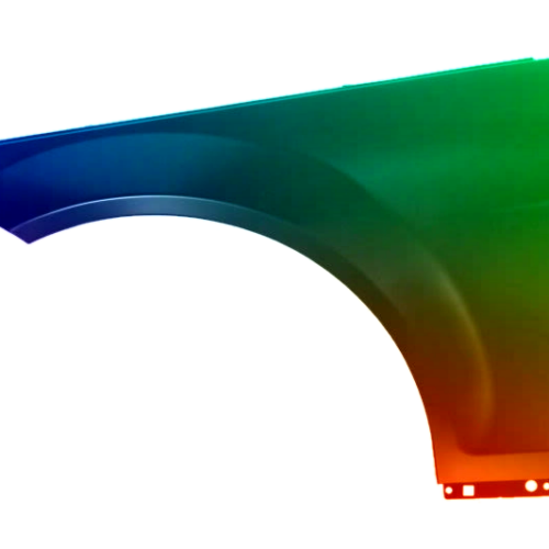 Stænkskærm til venstre til Mercedes C-Klasse W204 2007-2014 Lakeret i ønsket farve