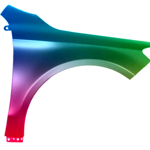 Stænkskærm højre til Mercedes CLA C117 X117 2013-2019 Lakeret i ønsket farve