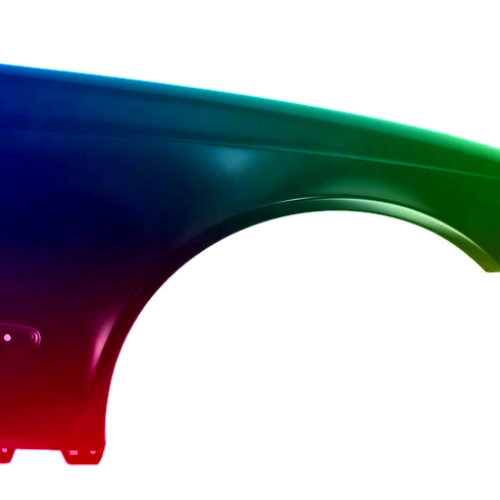 Stænkskærm højre til Mercedes E-Klasse W211 S211 2002-09 Lakeret i ønsket farve