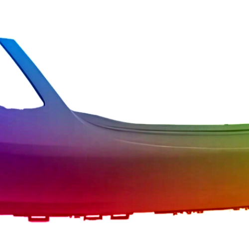 Bagkofanger til Mercedes C-Klasse W205 14-19 lakeret i ønsket farve PDC