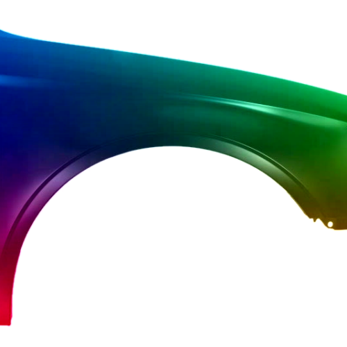 Stænkskærm foran til højre til AUDI A3 8V LIMOUSINE 12-20 LACKERET I FARVE EFTER EGET VALG