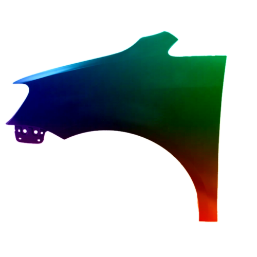 Stænkskærm til venstre til VW Caddy 10-15 Malet i ønsket farve NY