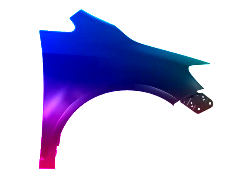 Stænkskærm foran til højre til VW GOLF PLUS 2005-2013 MALET I LA7T - Image 2