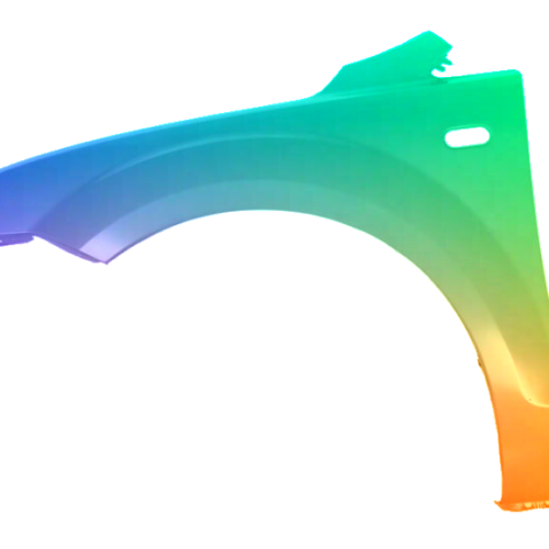 Stænkskærm til venstre til Ford Focus MK2 04-08 MALET I FARVEN EFTER DIT VALG