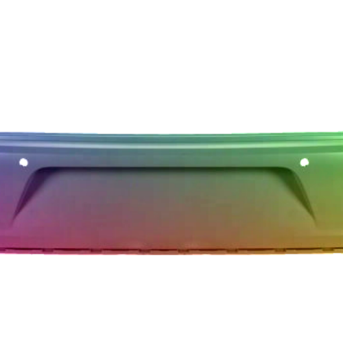 Bagkofanger til VW Golf 7 VII 12-17 PDC lakeret i ønsket farve