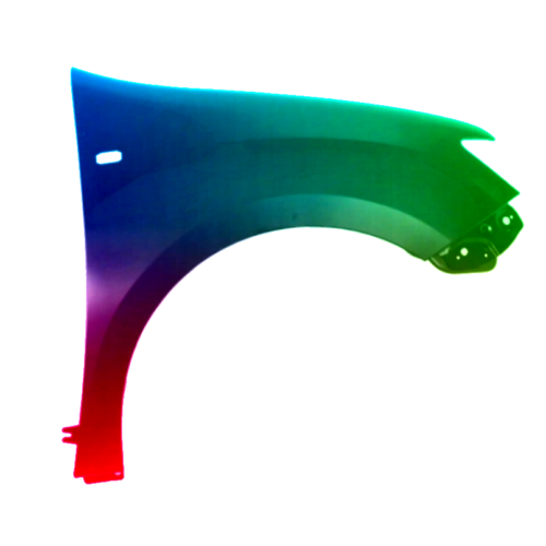 Stænkskærm højre til Dacia Logan 2012-2021 Malet i ønsket farve