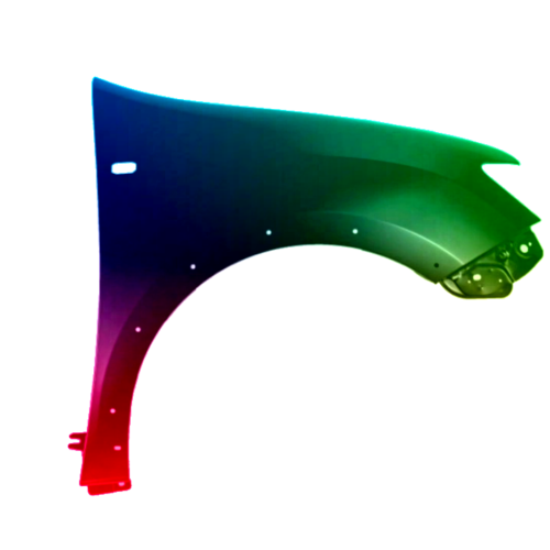 Stænkskærm højre Dacia Logan 2017-2021 Stepway Malet i ønsket farve