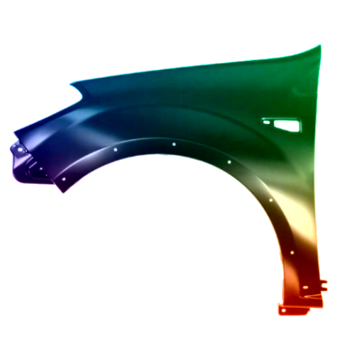 Stænkskærm til venstre til Dacia Sandero 2008-2012 Lakeret i farven efter eget valg Lister