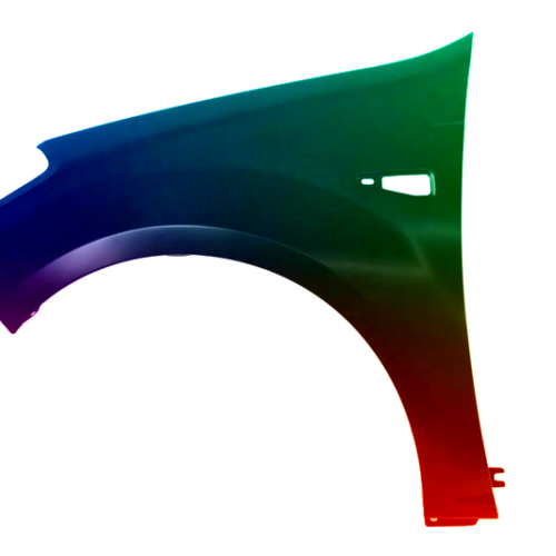 Stænkskærm til venstre til Dacia Sandero 2008-2012 Lakeret i ønsket farve