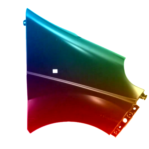 Stænkskærm højre Renault Trafic 01-14 Lakeret i ønsket farve