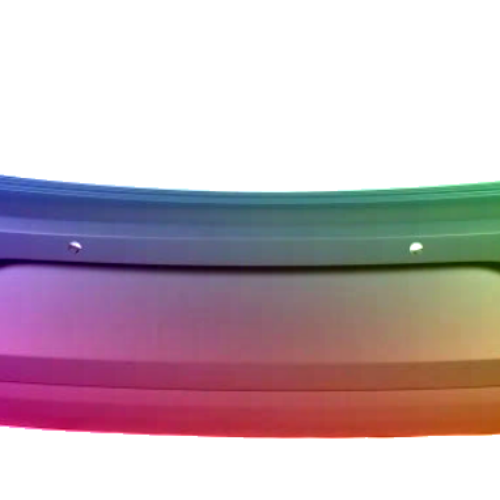 Bagkofanger til VW Polo 6R 2014-2017 PDC lakeret i ønsket farve