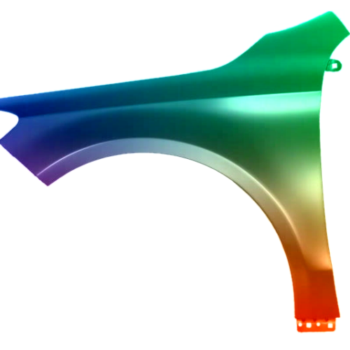 Stænkskærm til venstre til Mercedes CLA C117 X117 2013-2019 Lakeret i ønsket farve