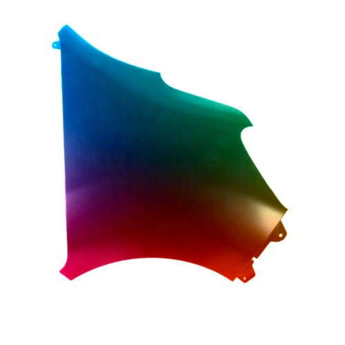 Stænkskærm højre til Renault Master fra 2019 Lakeret i ønsket farve