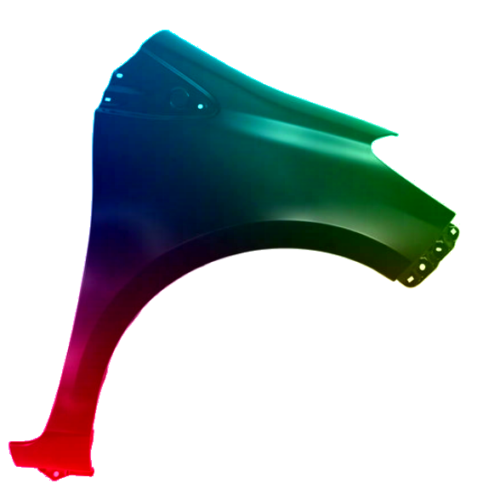 Stænkskærm højre til TOYOTA Yaris 2011-2020 Lakeret i ønsket farve
