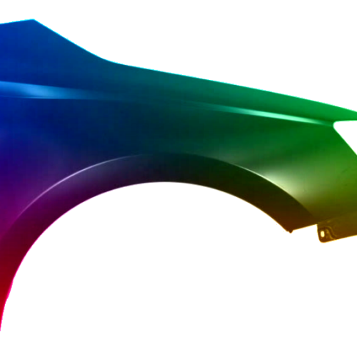 Stænkskærm foran til højre til Skoda Fabia III 15-21 malet i ønsket farve NY