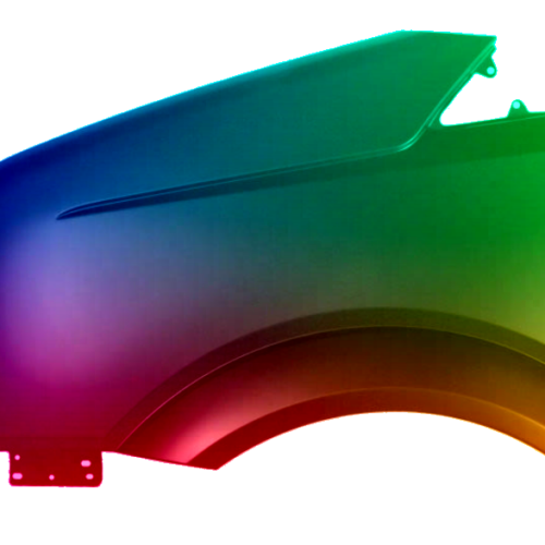 Stænkskærm til venstre til VW Crafter fra 2017 Malet i ønsket farve NYT