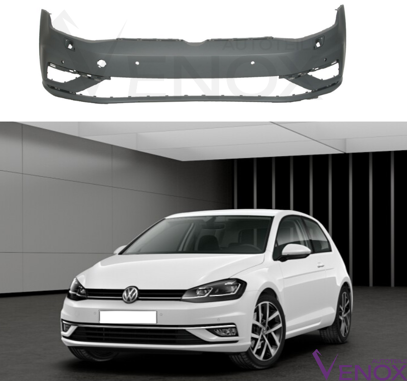 Forkofanger til VW Golf 7 VII 6 PDC SRA lakeret i ønsket farve 2017-2020 - Image 2