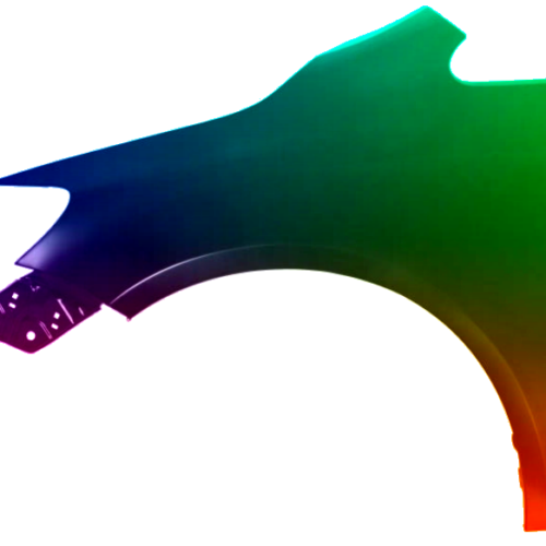 Stænkskærm VENSTRE til VW GOLF PLUS 05-14 FARVE EFTER EGET VALG I MALET