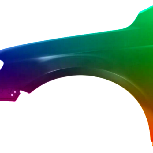 Stænkskærm VENSTRE FOR til VW PASSAT B7 10-15 LÆGGET I FARVE EFTER DIT VALG