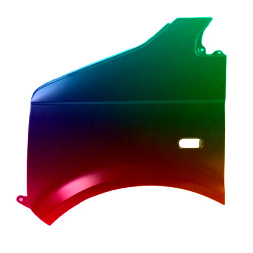 Stænkskærm VENSTRE FORAN til VW T5 03-15 MALET I FARVEN EFTER DIT VALG