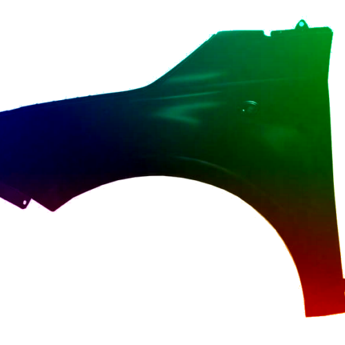 Stænkskærm venstre til Fiat 500 (312) 07-20 Lakeret i ønsket farve NY