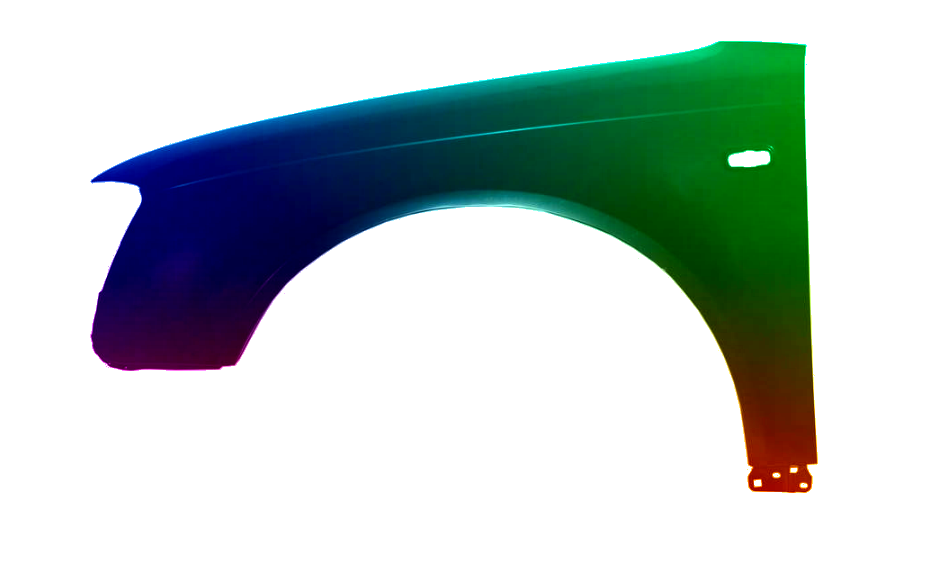 Stænkskærm venstre for til AUDI A4 B7 2004-2008 malet i LY7J NY - Image 2
