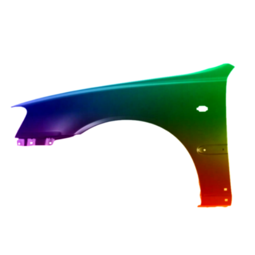 Stænkskærm til venstre til Hyundai Accent 2001-2003 Lakeret i ønsket farve NY