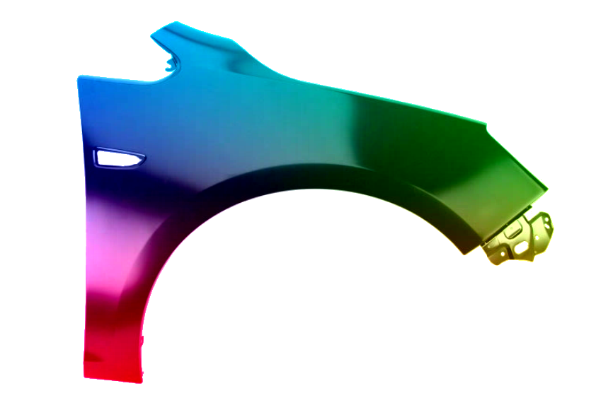 Stænkskærm FRONT HØJRE til Opel Astra J 09-15 MALET I Z176 NY - Image 2