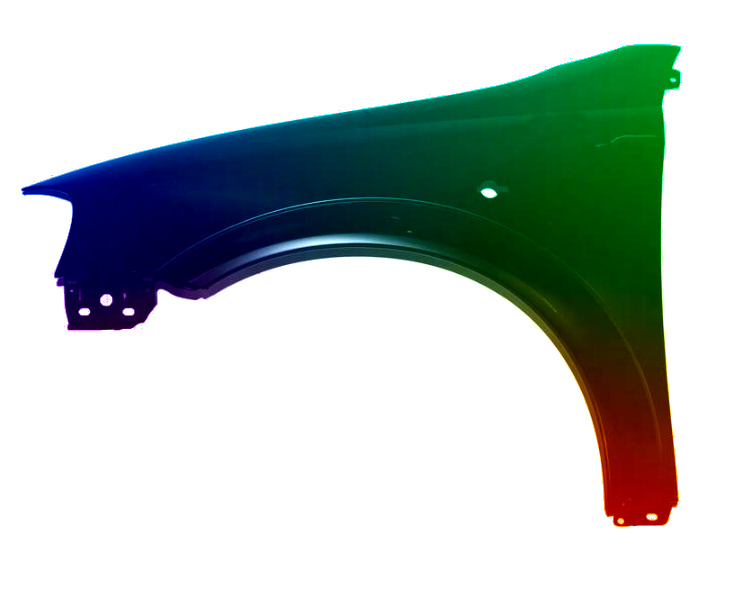 Stænkskærm VENSTRE FORAN til Opel Astra G 99-05 LÆGGET I Z157 - Image 2