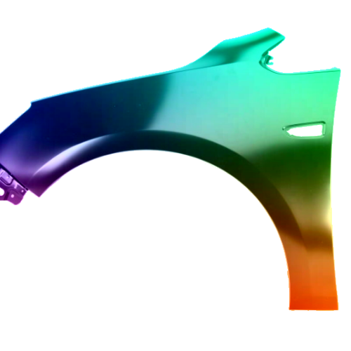 Stænkskærm VENSTRE FRONT Til Opel Astra J 09-15 MALET I FARVE EFTER DIT VALG NY