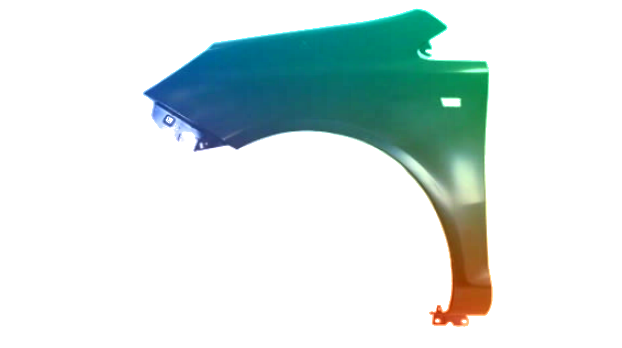 Stænkskærm FRONT LEFT til Opel Corsa D 06-15 MALET I Z157 NY - Image 2